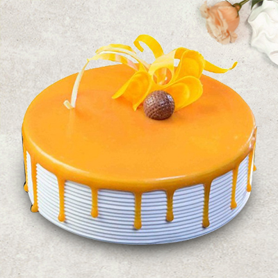"Round shape pineapple cake - 1kg - Click here to View more details about this Product